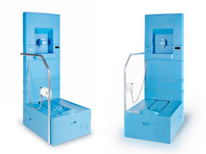 Eawag, eoos, blue diversion toilet, affordable sanitation, portable toilet, off-grid toilet, off-grid sanitation, urine fertilizer, water filtration