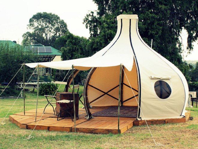 (f)route pod, froute pod, giant grass, bamboo architecture, sustainable design, camping, tent design, bamboo tent, glamping, meditation space, handmade bamboo