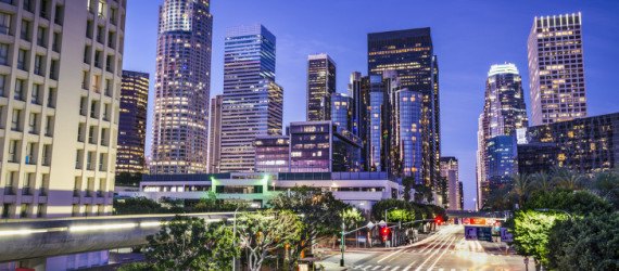 los angeles, led streetlights, led street lights, energy efficiency, philips citytouch, smart cities
