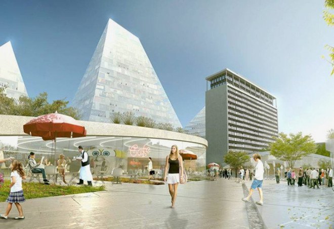 Oslo, Oslo business district, business quarter, Oslo business quarter, Oslo Norway, Norway, architecture competition, Oslo architecture competition, BIG