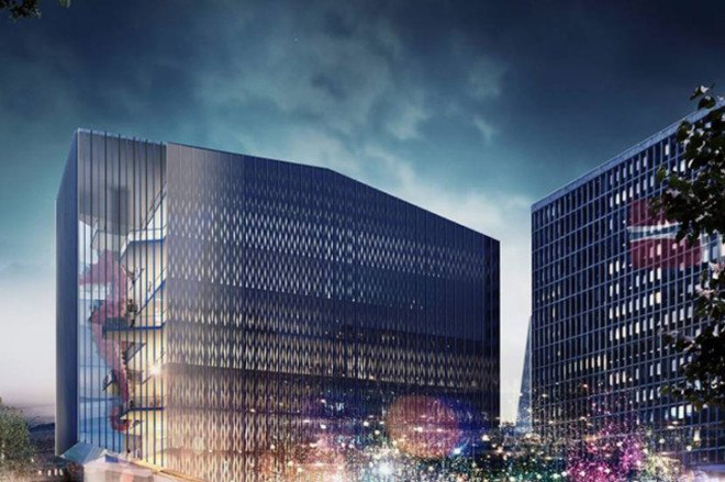 White, Oslo, Oslo business district, business quarter, Oslo business quarter, Oslo Norway, Norway, architecture competition, Oslo architecture competition