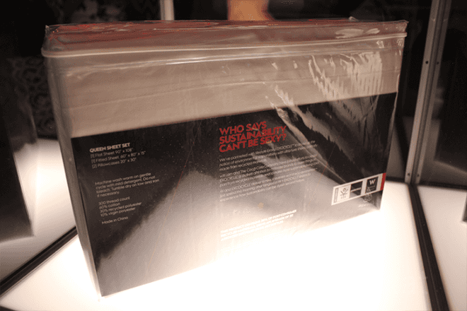 w hotel, w hotels, will.i.am, coca cola, ekocycle, recycled bed sheets, recycled sheets, sustainable hotels, ekocycle sheets, plastic bottle sheets, rpet, rpet fabric, recycled polyester