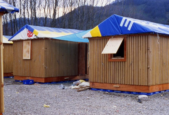 Shigeru Ban, Shigeru Ban Architects, Volunteer Architects Network, disaster relief design, emergency shelters, disaster relief shelters, paper tubes, Nepal earthquake shelters,