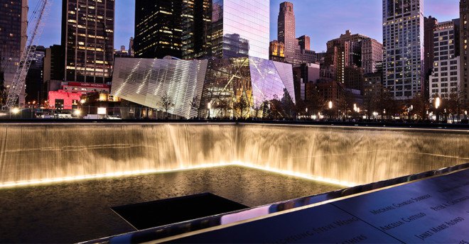 NYC, New York City, 911, 911 memorial, Handel Architects, green design, sustainable design, September 11 memorial, Michael Arad, New York memorial, memorial design, Memorial plaza, Hudson River