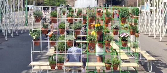 green design, eco design, sustainable design, A4A Rivolta Savioni Studio, urban garden, Expo Gate Milano, Salone del Mobile, Why not in the garden?, urban garden, modular garden