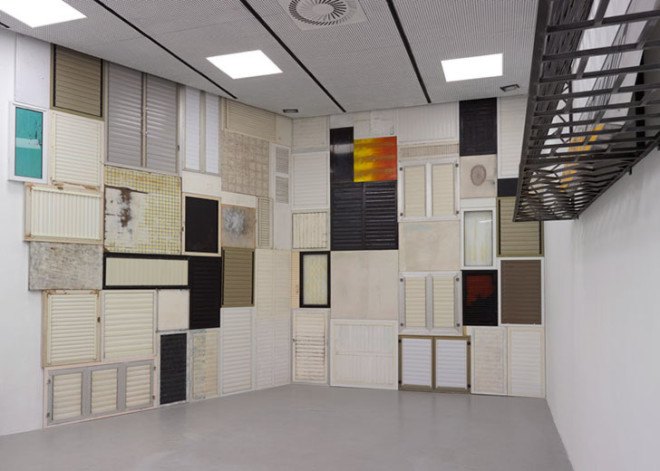 Venice Art Biennale, Venice Biennale, Tsibi Geva, Israel, temporary installation, art installation, temporary pavilion, reused car tires, found objects, green design