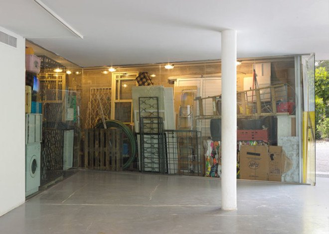 Venice Art Biennale, Venice Biennale, Tsibi Geva, Israel, temporary installation, art installation, temporary pavilion, reused car tires, found objects, green design