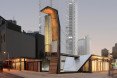 Hong Kong, Architectural Services Department, contemporary Chinese-style, Community Green Station, Sha Tin, bamboo screens, recycled shipping containers, open courtyards, prefab architecture, modular architecture