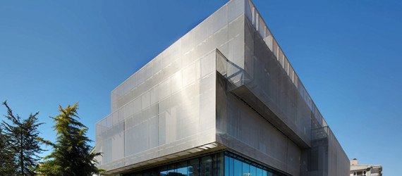 TMB Headquarters, Turkey, Avci Architects, Ankara, office building, LEED Platinum, LEED certification, green building, green architecture, mesh facade, transparent facade, ventilation system, solar power