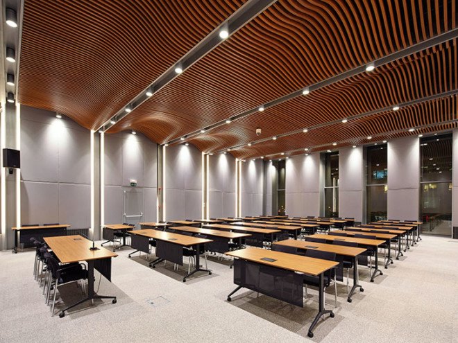 TMB Headquarters, Turkey, Avci Architects, Ankara, office building, LEED Platinum, LEED certification, green building, green architecture, mesh facade, transparent facade, ventilation system, solar power