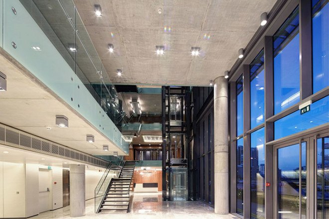 TMB Headquarters, Turkey, Avci Architects, Ankara, office building, LEED Platinum, LEED certification, green building, green architecture, mesh facade, transparent facade, ventilation system, solar power