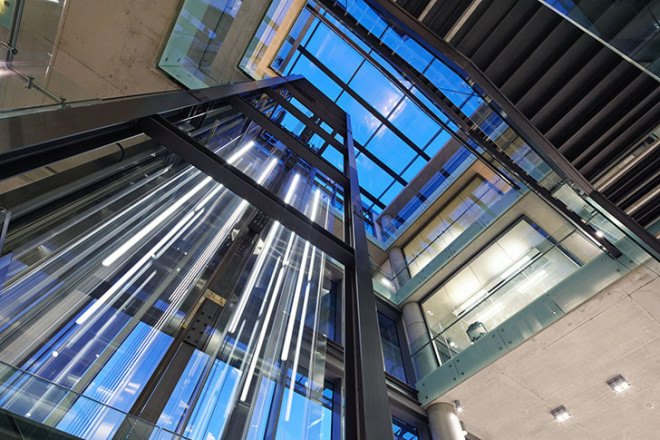 TMB Headquarters, Turkey, Avci Architects, Ankara, office building, LEED Platinum, LEED certification, green building, green architecture, mesh facade, transparent facade, ventilation system, solar power