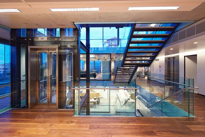 TMB Headquarters, Turkey, Avci Architects, Ankara, office building, LEED Platinum, LEED certification, green building, green architecture, mesh facade, transparent facade, ventilation system, solar power