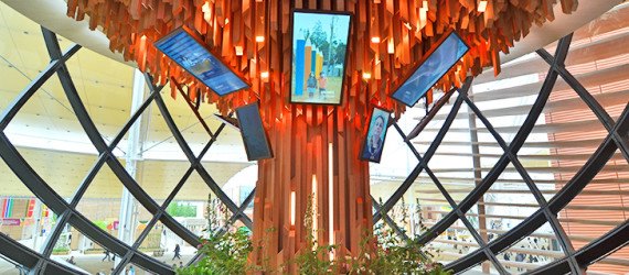 World Expo, Milan Expo, World Expo 2015, 2015 Milan Expo, Azerbaijan pavilion, Milan Expo 2015, world expo, wooden facade, recycled materials, biosphere, Azerbaijan, pavilion, green architecture, timber louvers