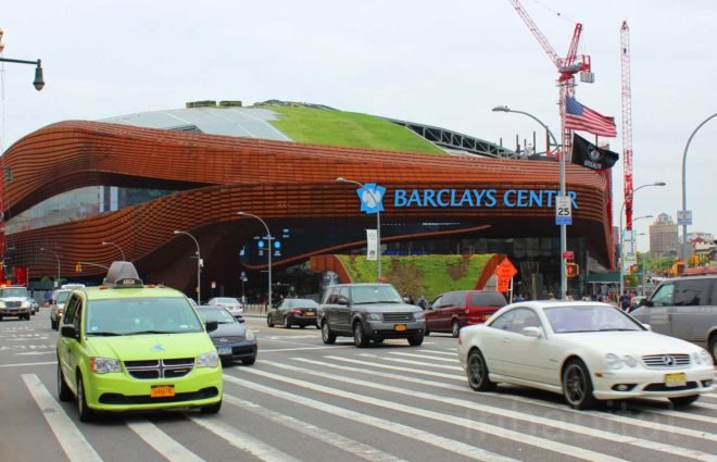 barclays center, barclays center green roof, barclays green roof, green roof, forest city ratner, greenland holding group, planted roof, brooklyn green roof, atlantic yards, pacific park brooklyn