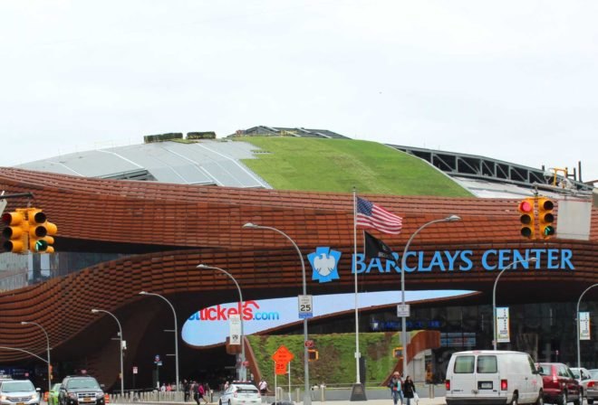 barclays center, barclays center green roof, barclays green roof, green roof, forest city ratner, greenland holding group, planted roof, brooklyn green roof, atlantic yards, pacific park brooklyn