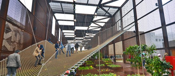 Milan World Expo, Milan World Expo pavilions, 2015 Milan Expo, 2015 Milan World Expo, 2015 world expo, world expo, Milan world expo, Brazilian pavilion, World Expo, Milan Expo 2015, food production, wooden architecture, temporary pavilion, Brazil, sustainable food, Studio Arthur Casas, Atelier Marko Brajovic, flexible spaces
