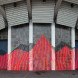 buff diss, tape art, street art, colored tape, mural, Australian artist