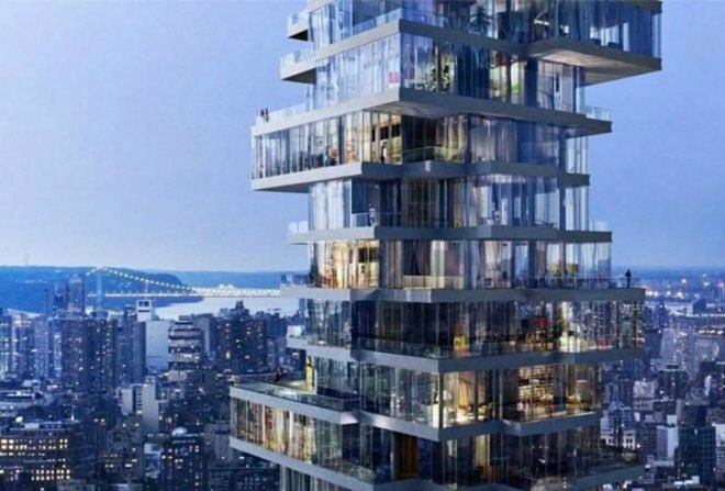 Herzog and de Meuron building, tribeca building, jenga building tribeca, nyc architecture, chinese copycat buildings, chinese architecture, nyc buildings, tribeca jenga complex, wide horizon, 5+ design, high rise buildings nyc, nyc curbed