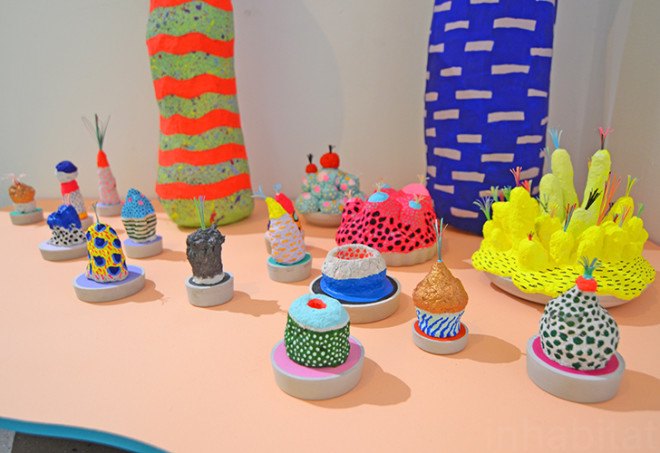 Chiaozza, Lump Nubbins, Recycled Paper, Plant Sculptures, sight unseen offsite, sight unseen, new york design, week, nyc x design, green design, sustainable design, design shows, design events, interior design, green furniture, green products, green interiors, sustainable furnishings