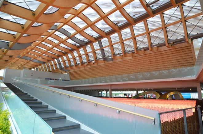 China, Land of Hope, Field of Hope, Milan Expo 2015, green design, sustainable design, eco-design, food security, Feeding the planet energy for life, Italy, bamboo, china pavilion, Tsinghua University, Studio Link-Arc