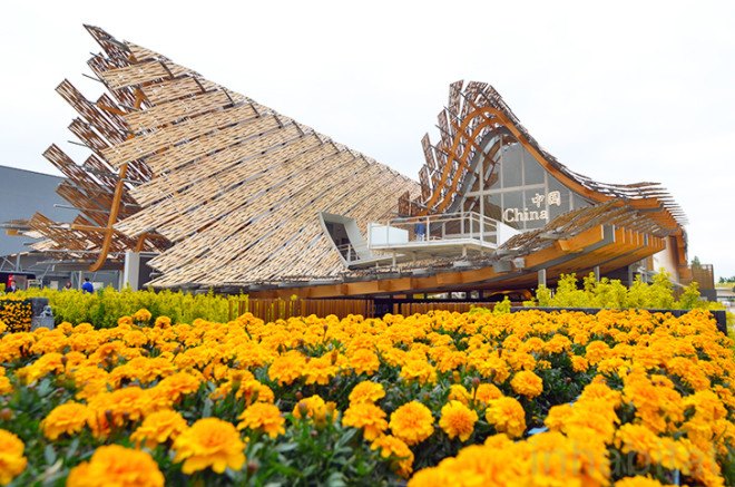 China, Land of Hope, Field of Hope, Milan Expo 2015, green design, sustainable design, eco-design, food security, Feeding the planet energy for life, Italy, bamboo, china pavilion, Tsinghua University, Studio Link-Arc