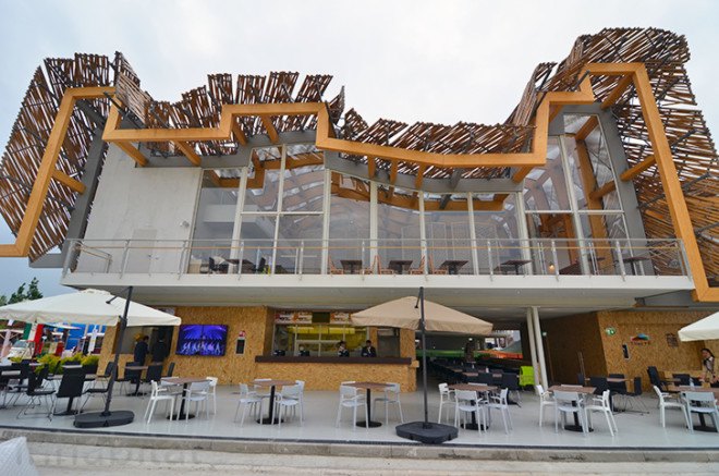China, Land of Hope, Field of Hope, Milan Expo 2015, green design, sustainable design, eco-design, food security, Feeding the planet energy for life, Italy, bamboo, china pavilion, Tsinghua University, Studio Link-Arc