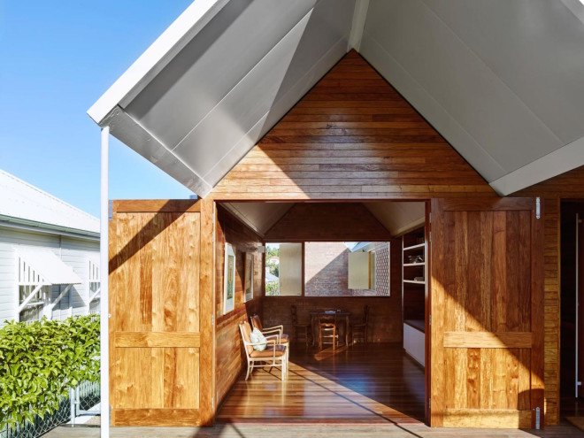 Christian Street House, Christian Street House by James Russell Architect, James Russell Architect, water storage tank, solar energy, locally sourced materials, Brisbane, Australia, energy efficient home,