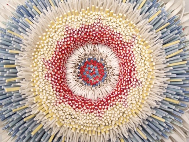 Zemer Peled, pottery, floral sculptures, ceramics, COLLECT art fair, bloom shards, flower shards, smashed ceramics, ceramic sculpture