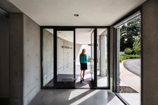 Architecture, green design, LEED Gold, Archimania, subterranean atrium, governor's lawn, Tennessee, retrofit, sustainable renovation, Conservation Hall, Nashville, botany, conservation, sustainable design