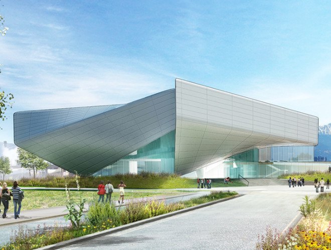 architecture, architecture concepts, colorado springs, olympics, winter olympics, 2018 winter olympics, US Olympic Museum, DS+R Architects