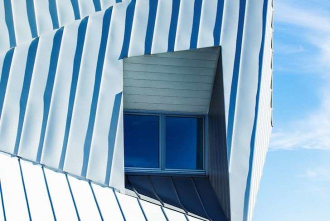 green design, sustainable design, slovenia, house for a doctor, metal-clad home, vineyards, natural lighting, passive solar design, green architecture, scapelab
