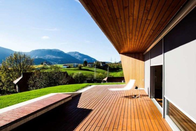 green design, sustainable design, slovenia, house for a doctor, metal-clad home, vineyards, natural lighting, passive solar design, green architecture, scapelab