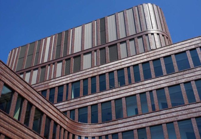 Mecanoo, Sasaki Associates, Sasaki, Mecanoo architects, Bruce C Bolling Municipal Center, Boston architecture, Dudley Square, Dudley Square Boston, Boston Public Schools, Roxbury building, brick work, community oriented design, community oriented architecture