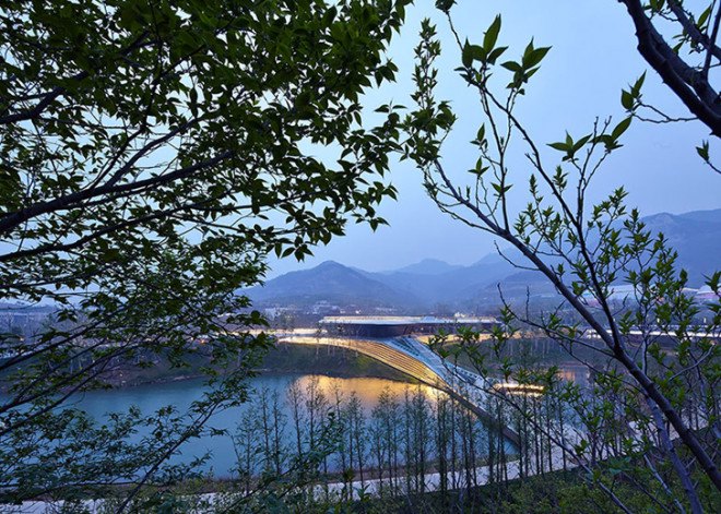 HHD_FUN, China, International Horticultural Exposition 2014, horticulture, green roof, landscape architecture, wooden walkways, rooftop garden, Chinese architects, green architecture