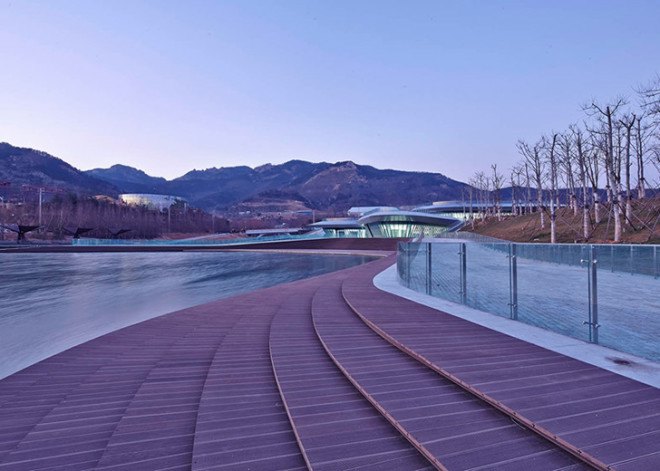 HHD_FUN, China, International Horticultural Exposition 2014, horticulture, green roof, landscape architecture, wooden walkways, rooftop garden, Chinese architects, green architecture