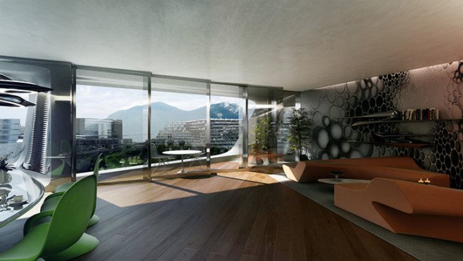 Zaha Hadid Architects, Mexico, Esfera City Center, honeycomb, solar gain, passive cooling, residential architecture, public spaces, public park, CPTED, green buildings