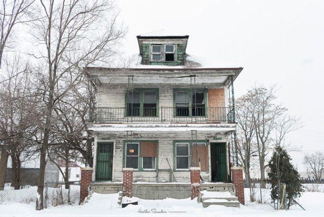 lisa waud, the flower house, detroit, repurposed home, flower farm, reclaim detroit, gardening, flower art
