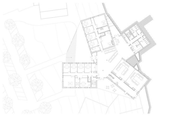 Barkow Leibinger, passive energy rating, Waischenfeld, Fraunhofer Institute for Integrated Circuits IIS, Fraunhofer Research Campus by Barkow Leibinger, standing seam copper, larch, patina, energy efficient, timber truss work, post and beam