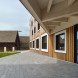 Barkow Leibinger, passive energy rating, Waischenfeld, Fraunhofer Institute for Integrated Circuits IIS, Fraunhofer Research Campus by Barkow Leibinger, standing seam copper, larch, patina, energy efficient, timber truss work, post and beam
