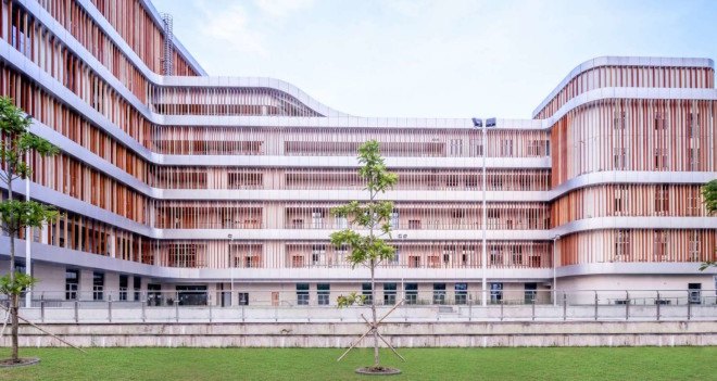 China, architecture, retirement home, seniors, Cultural Revolution, bamboo hut, Nanning, China, Chinese architecture, Chinese retirement home, retirement in China, Guangxi China
