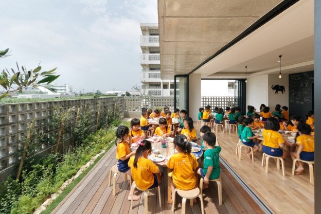 typhoons, Taiwan, Japan, children's architecture, architecture for kids, Japanese architecture, school design, school architecture, weather-related design, weather architecture