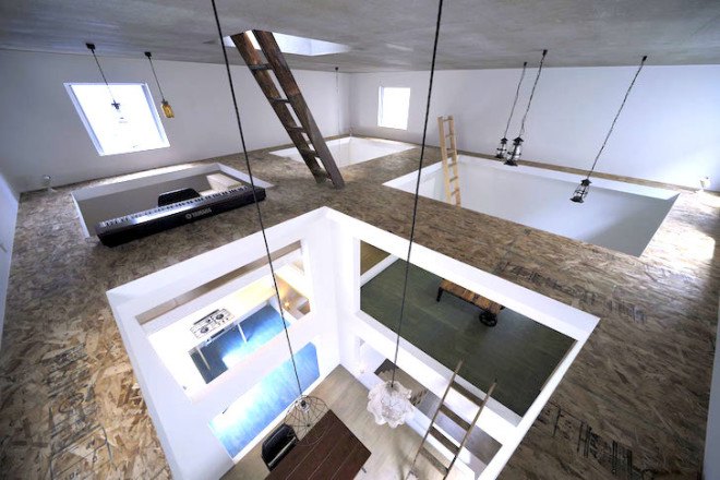 Hiroyuka Shnozaki Architects, House T, Ninja House, Tokyo, Japan, Japanese design, green design, sustainable design, eco-design, space management, home office, tiny homes