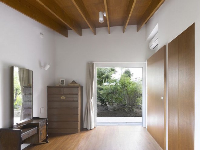 dairy farmer’s house, moo-flat design, dairy’s farmer house by moo-flat design, Galvalume, Sodegaura, steel clad architecture, Miki Okuno, contemporary house, open plan,