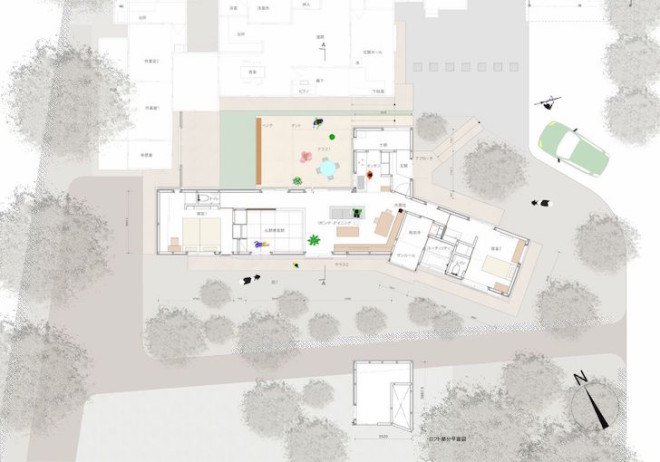 dairy farmer’s house, moo-flat design, dairy’s farmer house by moo-flat design, Galvalume, Sodegaura, steel clad architecture, Miki Okuno, contemporary house, open plan,