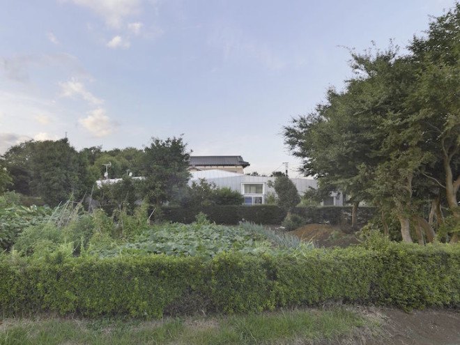 dairy farmer’s house, moo-flat design, dairy’s farmer house by moo-flat design, Galvalume, Sodegaura, steel clad architecture, Miki Okuno, contemporary house, open plan,