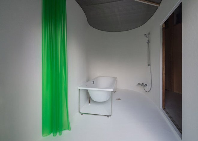 Tato Architects, Japan, Japanese architecture, traditional architecture, small spaces, open-plan layout, glass walls, wooden deck, green renovation