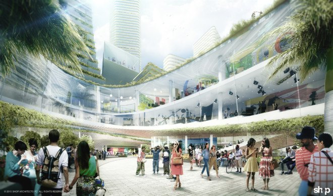 Miami Innovation District, Miami Innovation Tower, Concept Art