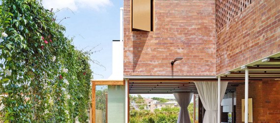 Christian Street House, Christian Street House by James Russell Architect, James Russell Architect, water storage tank, solar energy, locally sourced materials, Brisbane, Australia, energy efficient home,