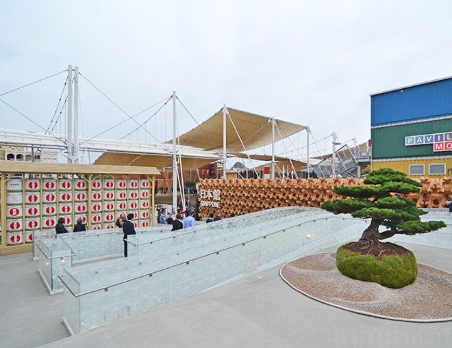 World Expo 2015, Japan, Milan Expo, Milan Expo 2015, wooden architecture, green design, sustainable design, eco-design, japanese food, japan culture, Utsuwa pavilion, Atsushi Kitagawara, traditional design, vernacular,